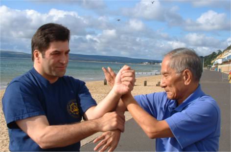 Playing Chi Sao with GM Ip Chun